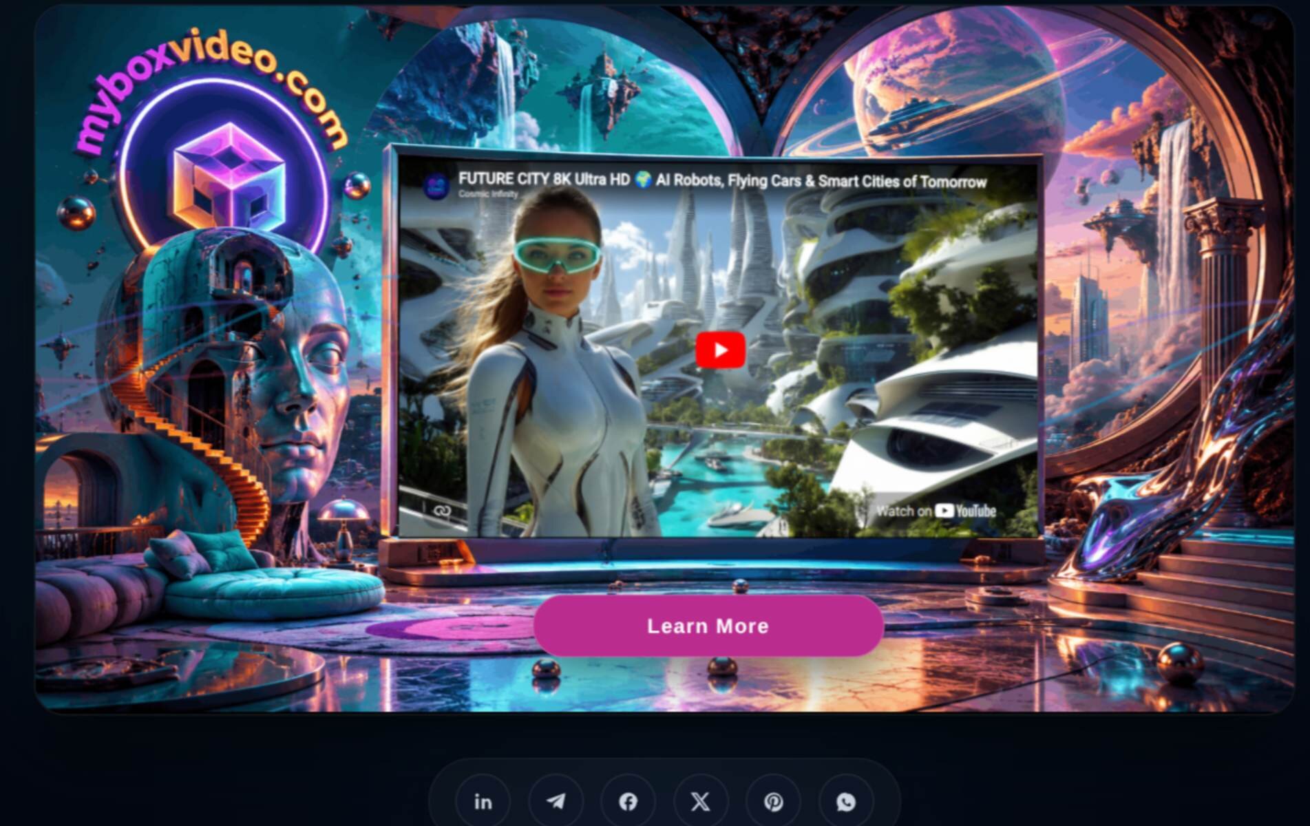 MyBoxVideo player design 3